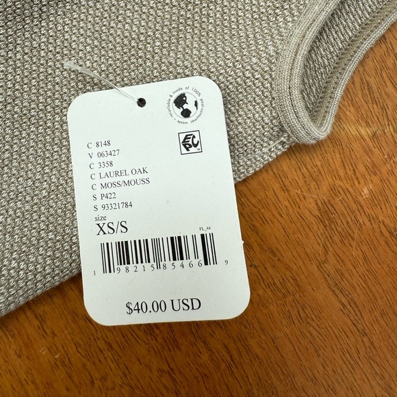 NWT - FREE PEOPLE Seamless ALWAYS READY Turtleneck Tank Top XS/S - Picture 8 of 8